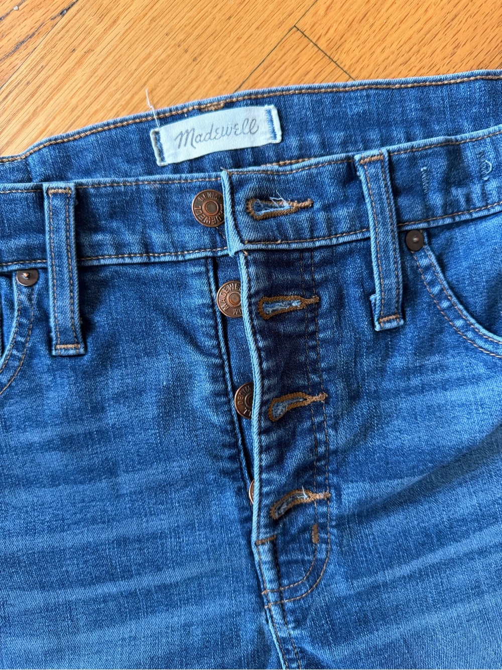 Madewell High-Rise Button-Fly Women’s Jeans